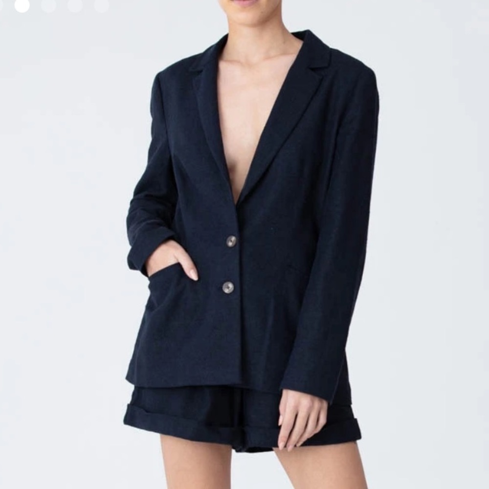 NWT! The Fifth Label High Waist Linen Soho Short
